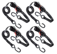 Master Lock Upínací popruhy s ráčnou a háčky  - 425 cm (4 ks/blistr)