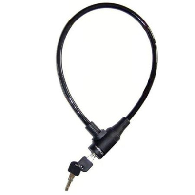 Master Lock Ocelové lanko na kolo 8269EURDPRO_65cm, černé