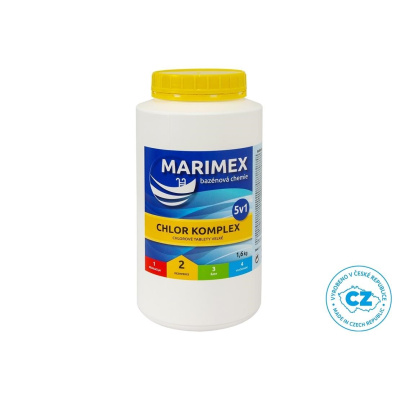 Marimex Komplex 5v1 1,6 kg - bazénová chemie - DEZINFEKCE