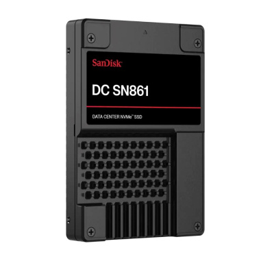 WD SSD 7.68TB DC SN861, PCIe Gen5, (R:13700, W:7500MB/s), RI-1DW/D BICS6 SE