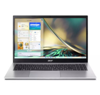 ACER NTB Aspire 3 (A315-59-56D9)- Core i5-1235U, 15.6",8 GB DDR4,512GB PCIe NVMe SSD,Iris Xe,Windows 11 Home,Stříbrná