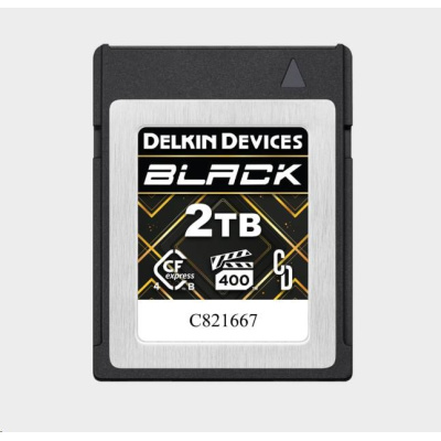 Delkin CFexpress 4.0 BLACK | Type B | R3700/W3220 (VPG400) 2TB