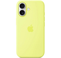 Apple iPhone 17 Silicone Case with MagSafe - Neon Yellow