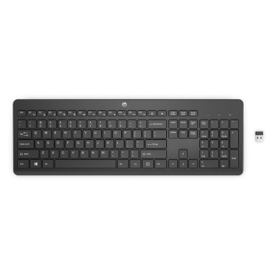 HP 230 Wireless Keyboard (Black) WW - bezdrátová klávesnice EN lokalizace