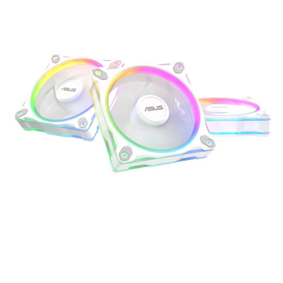 ASUS Ventilátor PRIME MR120 ARGB, 3x120mm, bílá