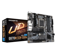 GIGABYTE MB Sc LGA1700 Q670M D3H DDR4, Intel Q670, 4xDDR4, 2xDP, 1xHDMI, 1xVGA