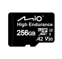 Mio 256 GB microSDXC, V30, U3, A2 paměťová karta