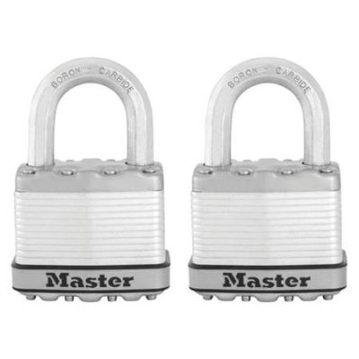 Master Lock Titanový visací zámek -  Excell - 50mm  (2 ks / blistr)