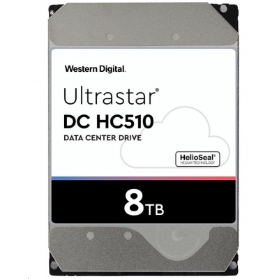 Western Digital Ultrastar® HDD 8TB (HUH721008AL4204) DC HC510 3.5in 26.1MM 256MB 7200RPM SAS 4KN SE