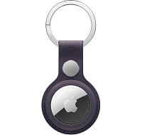 Apple AirTag FineWoven Key Ring - Midnight Purple