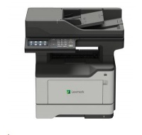 LEXMARK Multifunkční ČB tiskárna MX522adhe, A4, 44ppm, 2048MB, barevný LCD displej, duplex,DADF, USB 2.0, LAN,