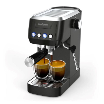 Salente Coffio, pákový kávovar, black-anthracite