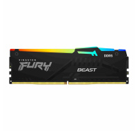 KINGSTON DIMM DDR5 8GB 5600MT/s CL40 FURY Beast Černá RGB