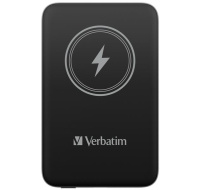 Bazar- VERBATIM Powerbanka Charge 'n' Go, Magnetická, 10000 mAh, USB-C, Černá Rozbaleno