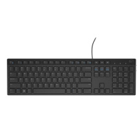 BAZAR - Dell Multimedia Keyboard-KB216 - Czech/Slovak (QWERTZ) - Black - Poškozený obal (Komplet)