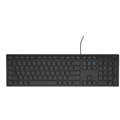 BAZAR - Dell Multimedia Keyboard-KB216 - Czech/Slovak (QWERTZ) - Black - Poškozený obal (Komplet)