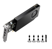 PNY VGA NVIDIA RTX A400 4G, 4G GDDR6, 4xmDP