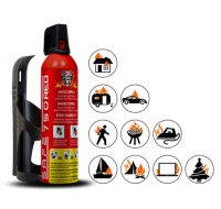 Safe SET Hasicí sprej  750 RED + držák  75C