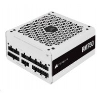 CORSAIR zdroj, RM750-80 PLUS Gold (ATX, 750W, Modular), bílá