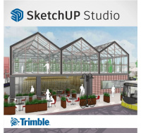 SketchUp Studio, 1 uživatel, obnova pronájmu na 1 rok