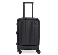 ACER Barcelona luggage 20", černý, pevný cestovní kufr, materiál: 100% recyklovaný PET, TSA kombinační zámek