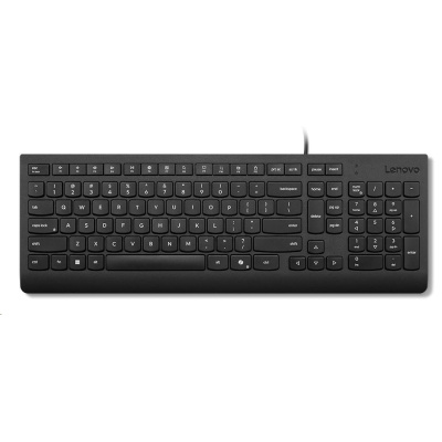 LENOVO klávesnice drátová Essential Wired Keyboard AI - CZ/SK