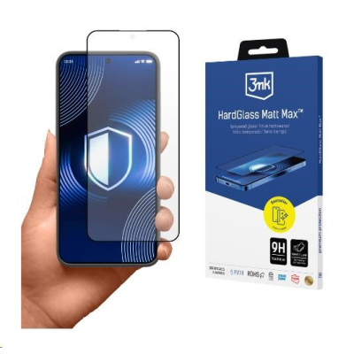 3mk tvrzené sklo HardGlass Matt Max pro iPhone 15 Pro