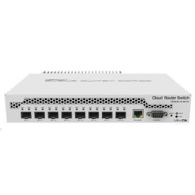 BAZAR - MikroTik Cloud Router Switch CRS309-1G-8S+IN, 800MHz CPU, 512MB RAM, 1xLAN,8xSFP+ slot,vč. L5 licence, Po opravě