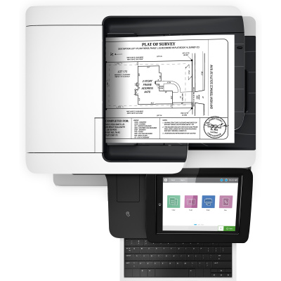 HP LaserJet Enterprise MFP M528z flow (43 ppm, A4, USB/Ethernet, PRINT/SCAN/COPY, FAX, Duplex)