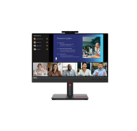 LENOVO LCD T24v-30 - 23.8”,IPS,matný,16:9,1920x1080,178/178,4ms/6ms,250cd/m2,1000:1,VGA,DP,HDMI,4xUSB,VESA,cam,rep,Pivot