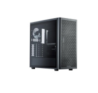 Cooler Master case Elite 502 Lite, Průhledná bočnice, ATX, 1x 120mm Fan, černá