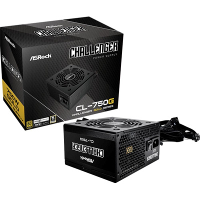 ASROCK zdroj CL-750G,750W, 80Plus Gold, 120 mm, ATX 3.1