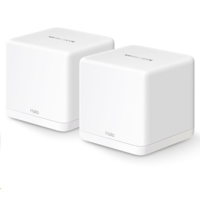 MERCUSYS Halo H60X(2-pack) WiFi6 Mesh (AX1500,2,4GHz/5GHz,3xGbELAN/WAN(1xXR Unit), 2xGbELAN/WAN (1xXS Unit)