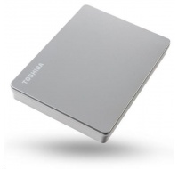 TOSHIBA Externí HDD CANVIO FLEX 4TB, USB 3.2 Gen 1, stříbrná / silver