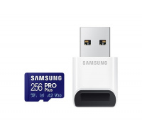 Samsung micro SDHC karta 256GB PRO Plus + USB adaptér - EOL