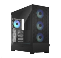 FRACTAL DESIGN skříň Pop XL Air RGB Black TG Clear Tint, 2x USB 3.0, bez zdroje, E-ATX