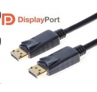 PREMIUMCORD DisplayPort 1.2 přípojný kabel M/M, zlacené konektory, 5m