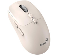 GENIUS myš NX-8080S BT/ duální Bluetooth + 2,4GHz/ 1600 dpi/ Copilot/ bezdrátová/ tichá/ béžová