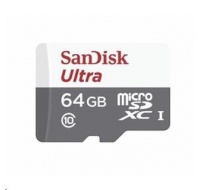 Sandisk MicroSDXC karta 64GB Ultra (80MB/s, Class 10 UHS-I, Android)