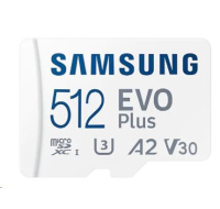 Samsung micro SDXC karta 512 GB EVO Plus + SD adaptér