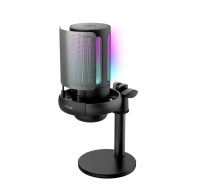 TRUST mikrofon GXT238 Auron, USB-C, RGB, černá