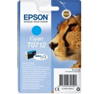 EPSON ink bar Singlepack Cyan T0712 DURABrite Ultra Ink (5,5 ml)