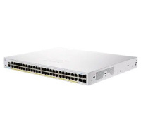 BAZAR - Cisco switch CBS350-48FP-4G, 48xGbE RJ45, 4xSFP, PoE+, 740W - REFRESH - poškozený obal