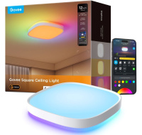 Govee RGBICWW Smart čtverhranné stropní světlo 2400lm 30cm Matter
