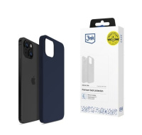3mk ochranný kryt Silicone Case pro Apple iPhone 15 Plus   Dark Navy