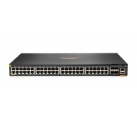 Aruba 6300F 48-port 1GbE Class 4 PoE and 4-port SFP56 Switch