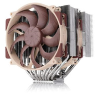BAZAR - NOCTUA Chladič CPU NH-D15 G2 LBC, 2x 140mm, LGA1851, AM5, hnědá/stříbrná - Poškozený obal (Komplet)