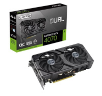 ASUS VGA NVIDIA GeForce RTX 4070 DUAL OC EVO 12G, 12G GDDR6X, 3xDP, 1xHDMI