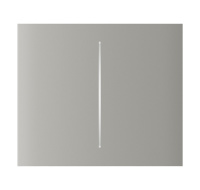 Ajax CenterButton (2-gang) vertical - Středové dvou tlačítko, vertikální instalace, ústřicová