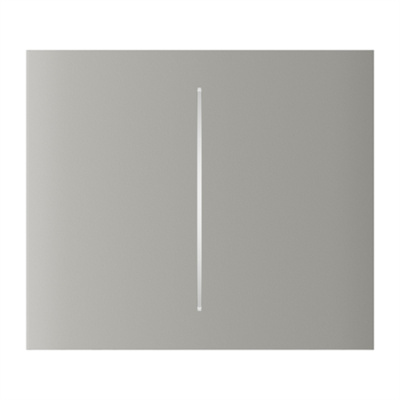 Ajax  CenterButton (2-gang) vertical - Středové dvou tlačítko, vertikální instalace, ústřicová